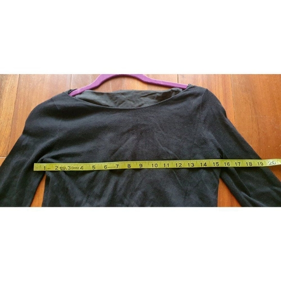 Joseph Top Crew Neck 3/4 SL  Silk Cotton Hab Sze S - Picture 7 of 9